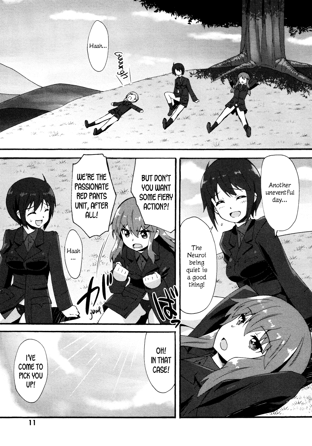 Strike Witches - Kurenai no Majotachi Chapter 1 page 11 - Chapter 1