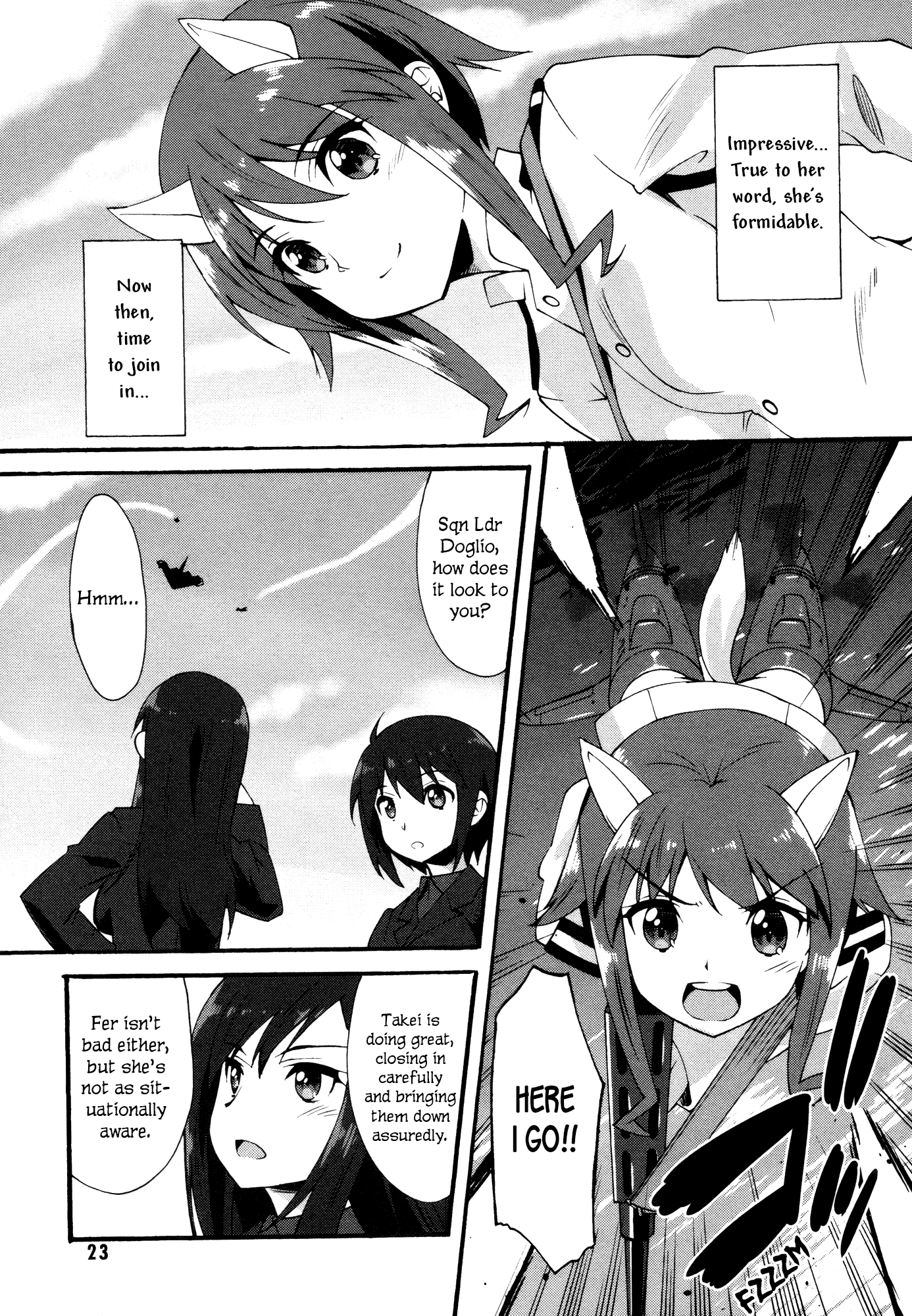 Strike Witches - Kurenai no Majotachi Chapter 1 page 22 - Chapter 1