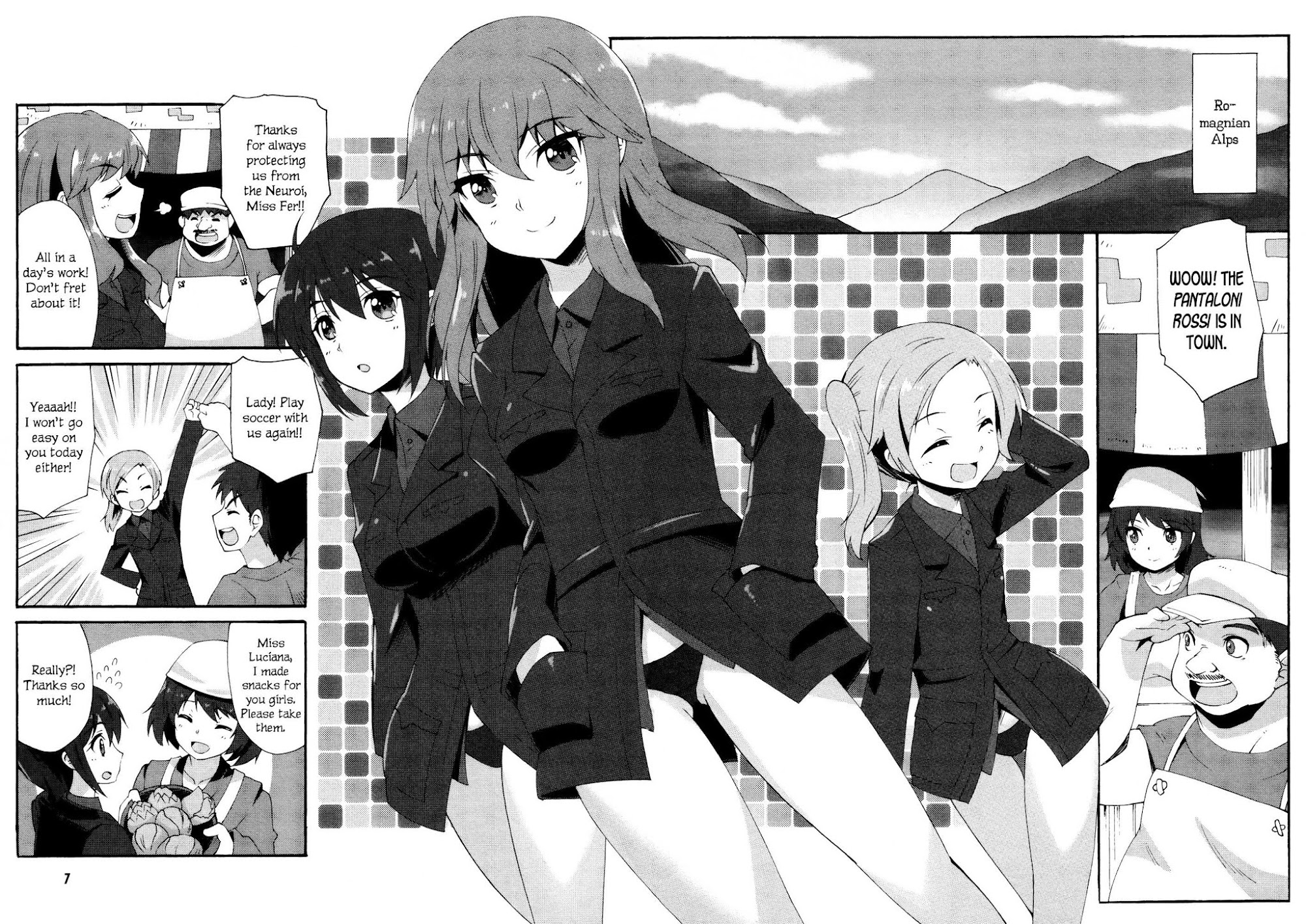 Strike Witches - Kurenai no Majotachi Chapter 1 page 7 - Chapter 1