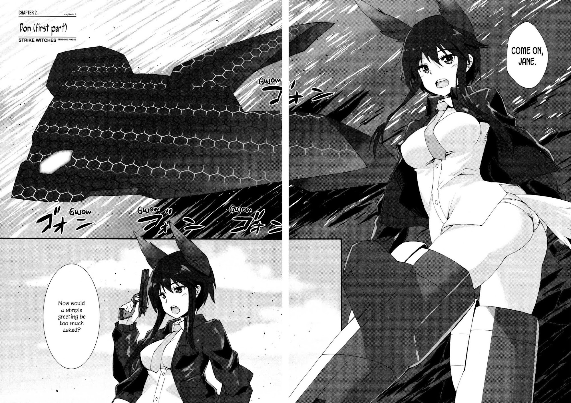 Strike Witches - Kurenai no Majotachi Chapter 2 page 2 - Chapter 2
