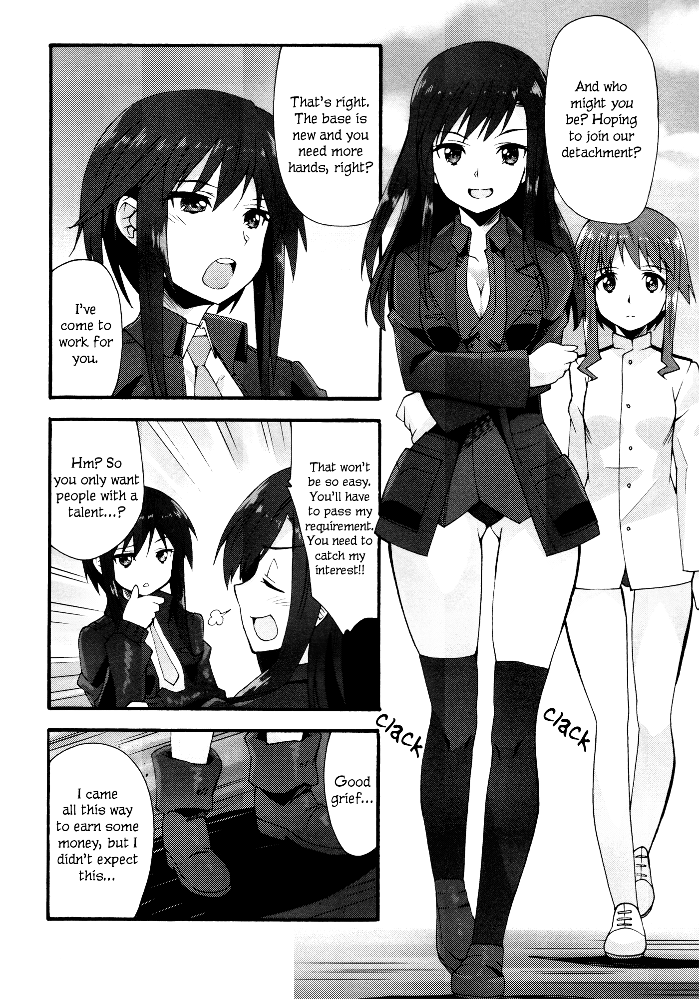 Strike Witches - Kurenai no Majotachi Chapter 3 page 14 - Chapter 3