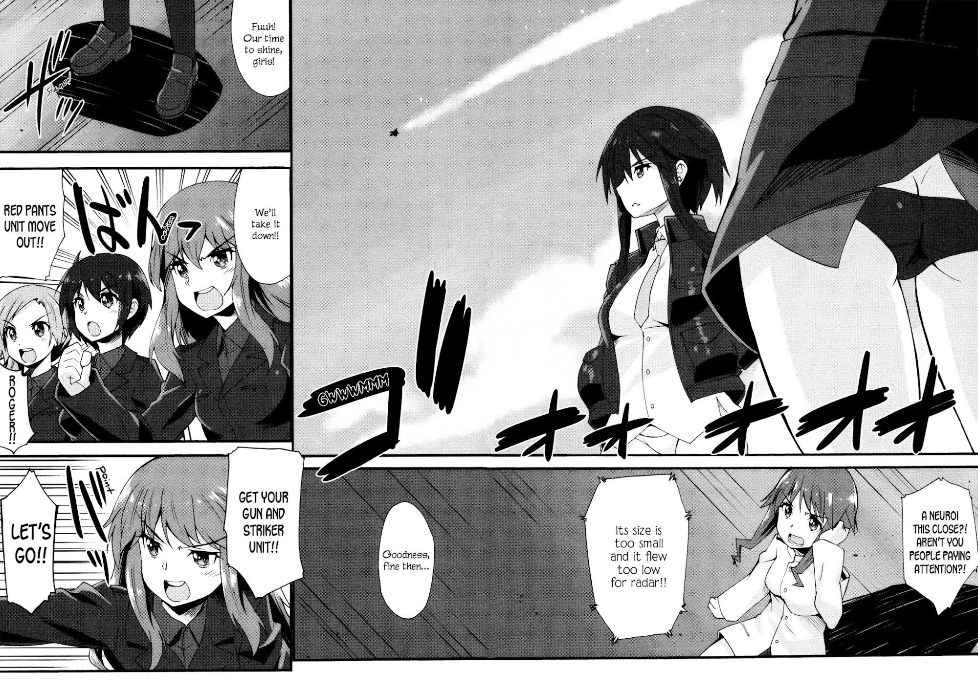 Strike Witches - Kurenai no Majotachi Chapter 3 page 16 - Chapter 3