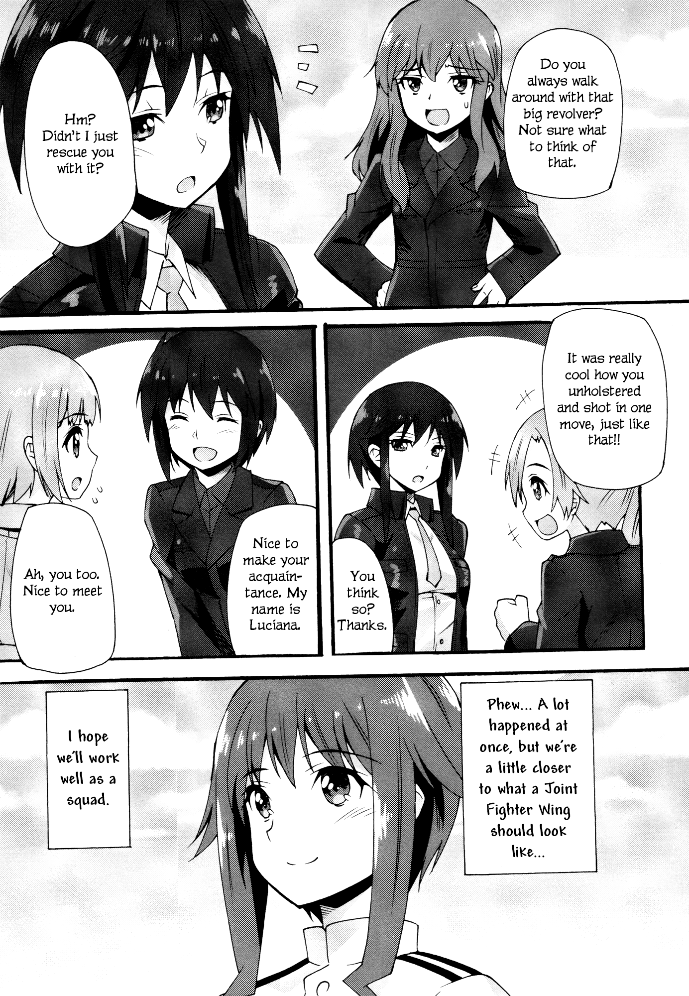 Strike Witches - Kurenai no Majotachi Chapter 3 page 21 - Chapter 3