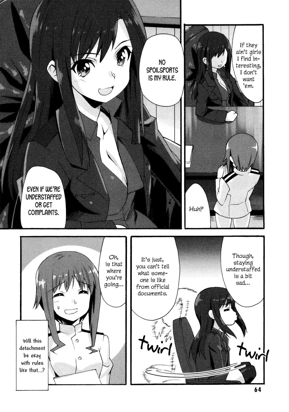 Strike Witches - Kurenai no Majotachi Chapter 3 page 6 - Chapter 3