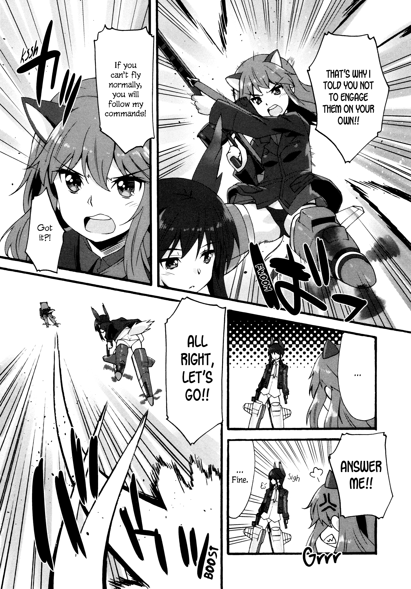 Strike Witches - Kurenai no Majotachi Chapter 4 page 15 - Chapter 4
