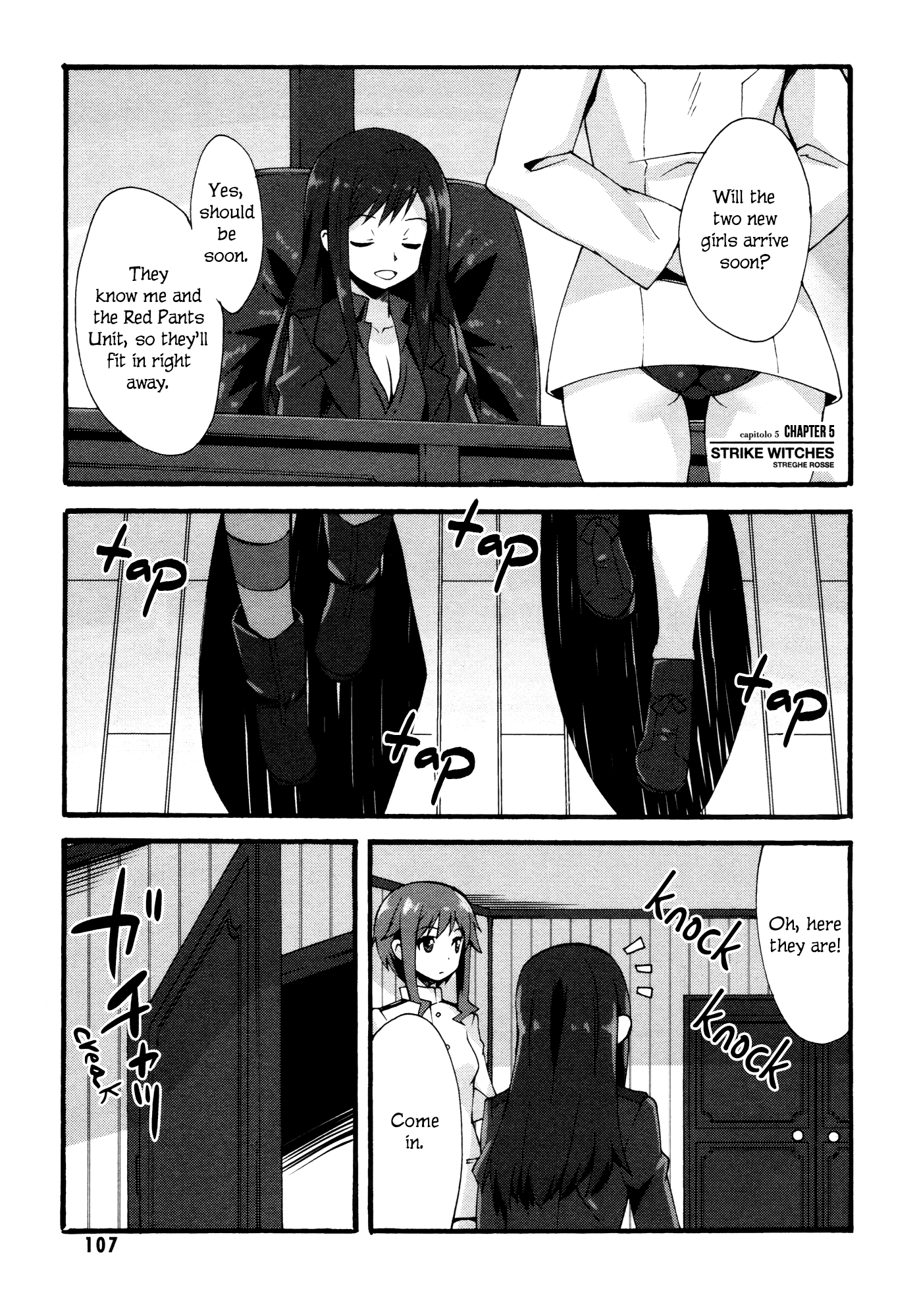 Strike Witches - Kurenai no Majotachi Chapter 5 page 1 - Chapter 5