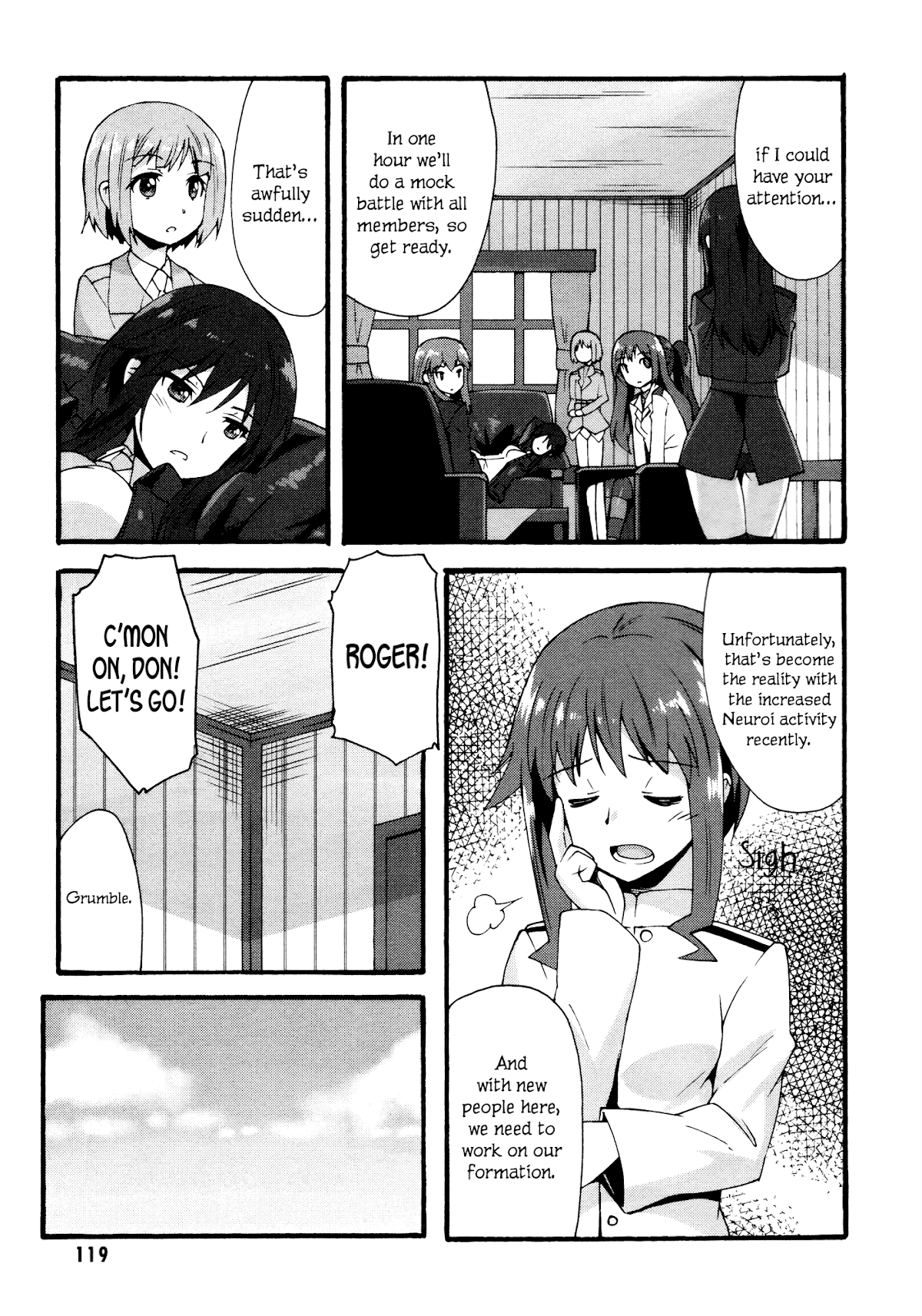 Strike Witches - Kurenai no Majotachi Chapter 5 page 13 - Chapter 5