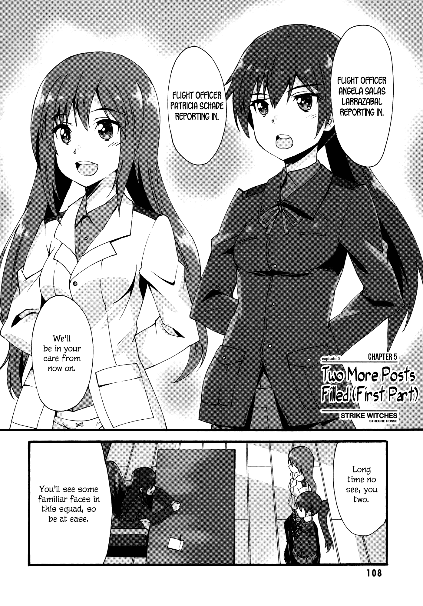 Strike Witches - Kurenai no Majotachi Chapter 5 page 2 - Chapter 5