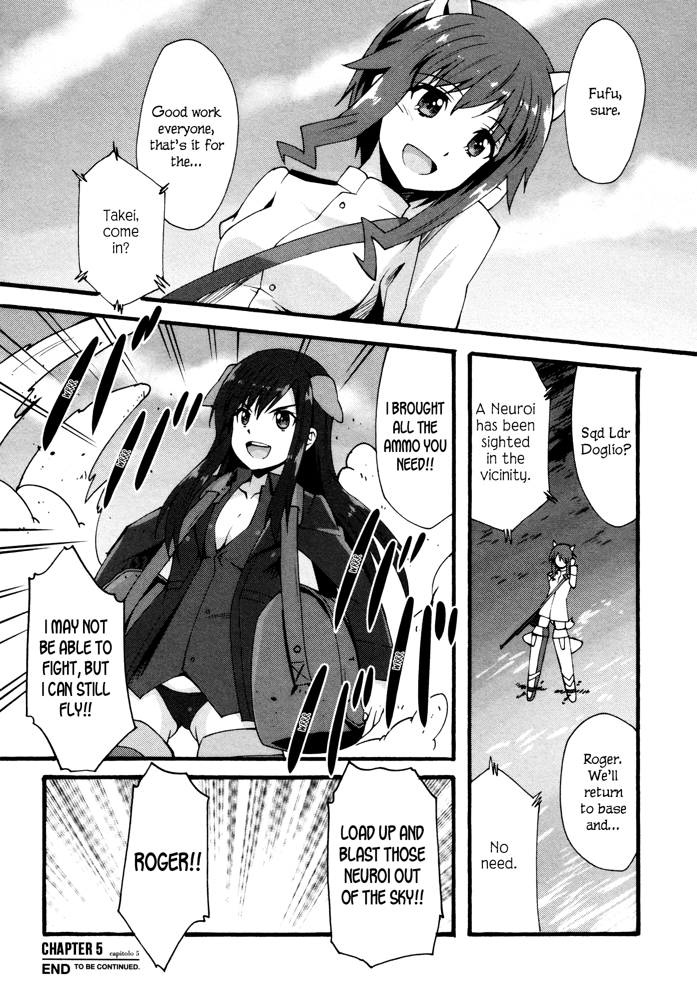 Strike Witches - Kurenai no Majotachi Chapter 5 page 22 - Chapter 5