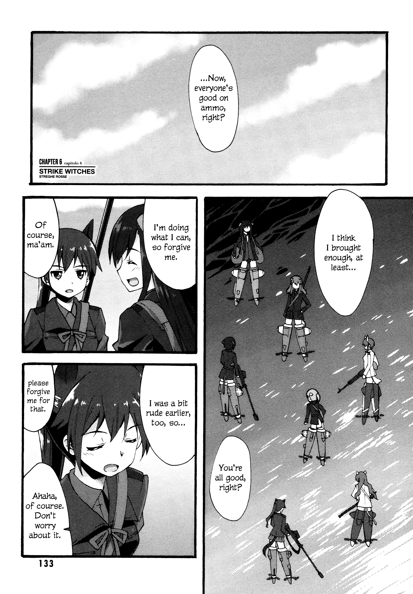 Strike Witches - Kurenai no Majotachi Chapter 6 page 1 - Chapter 6