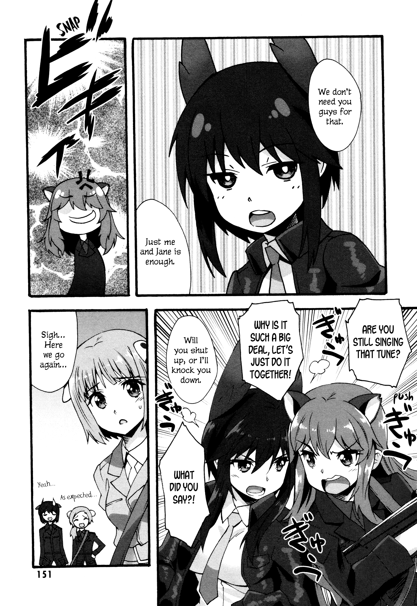 Strike Witches - Kurenai no Majotachi Chapter 6 page 18 - Chapter 6