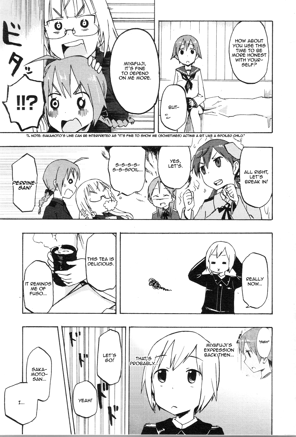 Strike Witches - Official Comics a la Carte Chapter 1 page 13 - Chapter 1 : A Tale of Misunderstandings