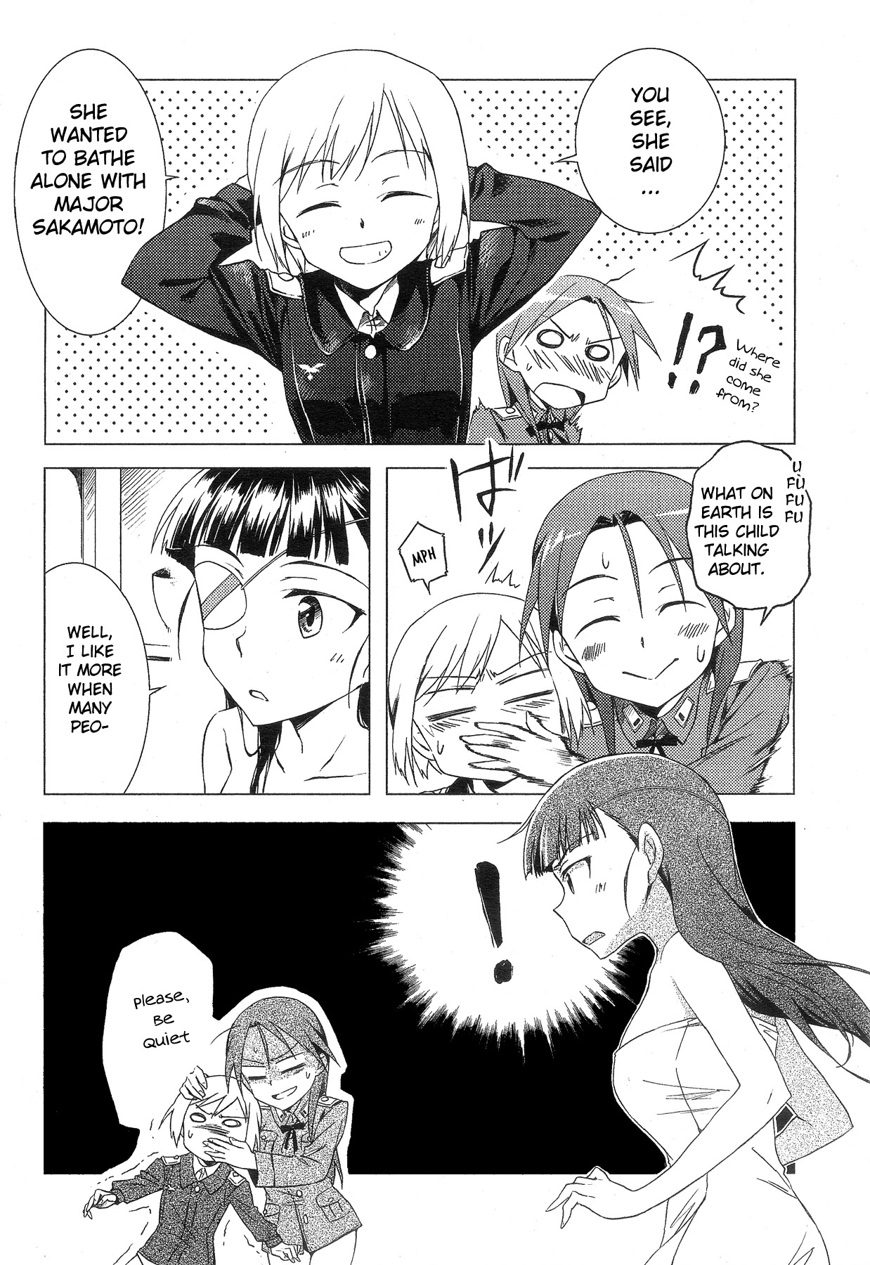 Strike Witches - Official Comics a la Carte Chapter 2 page 6 - Chapter 2 : Commanders Small Operation