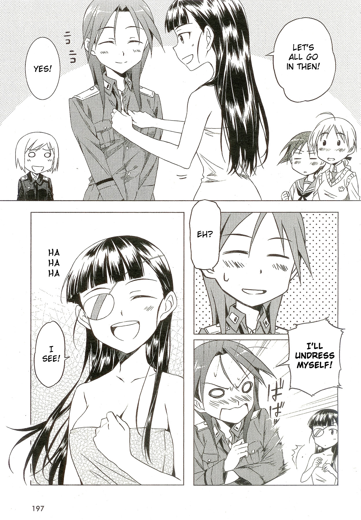 Strike Witches - Official Comics a la Carte Chapter 2 page 9 - Chapter 2 : Commanders Small Operation