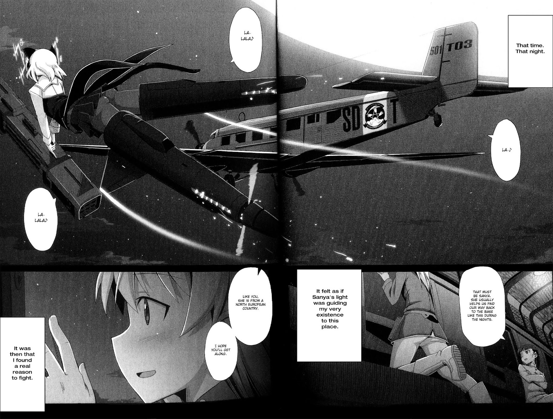 Strike Witches - Official Comics a la Carte Chapter 4 page 6 - Chapter 4 : The Twilight Trio