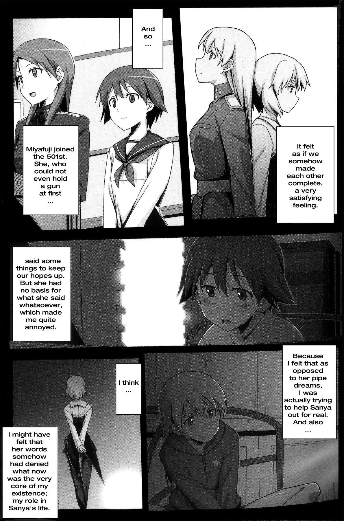 Strike Witches - Official Comics a la Carte Chapter 4 page 8 - Chapter 4 : The Twilight Trio