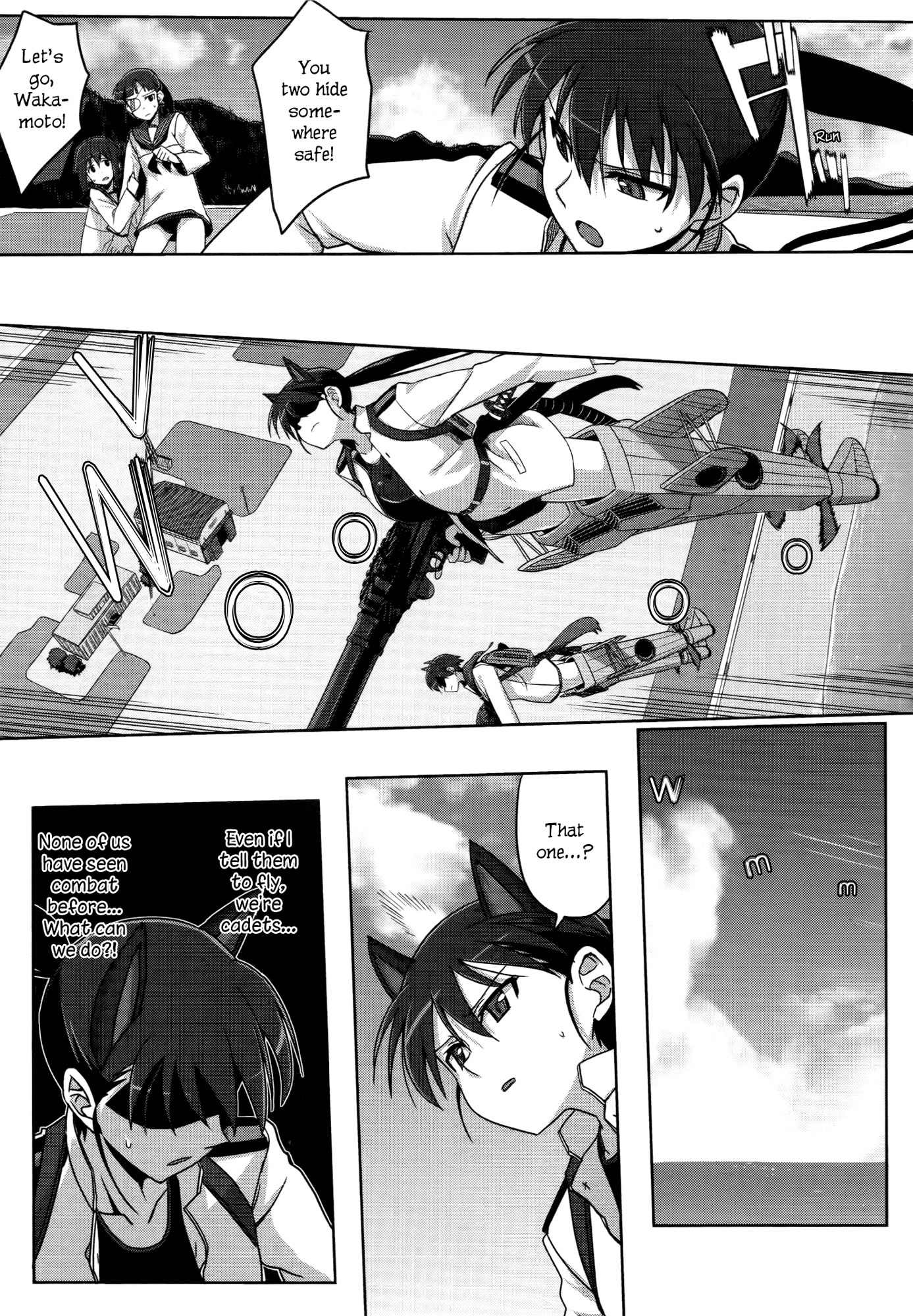 Strike Witches Rei: 1937 Fusou Kaijihen Chapter 1 page 16 - Chapter 1: Oath of the Sky