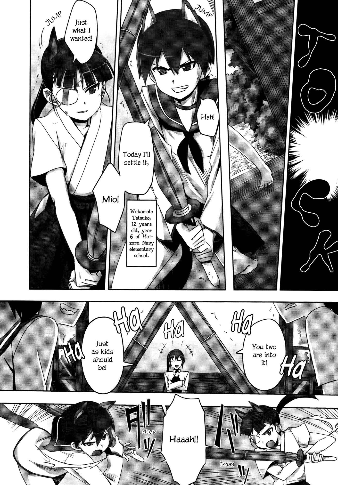 Strike Witches Rei: 1937 Fusou Kaijihen Chapter 1 page 9 - Chapter 1: Oath of the Sky