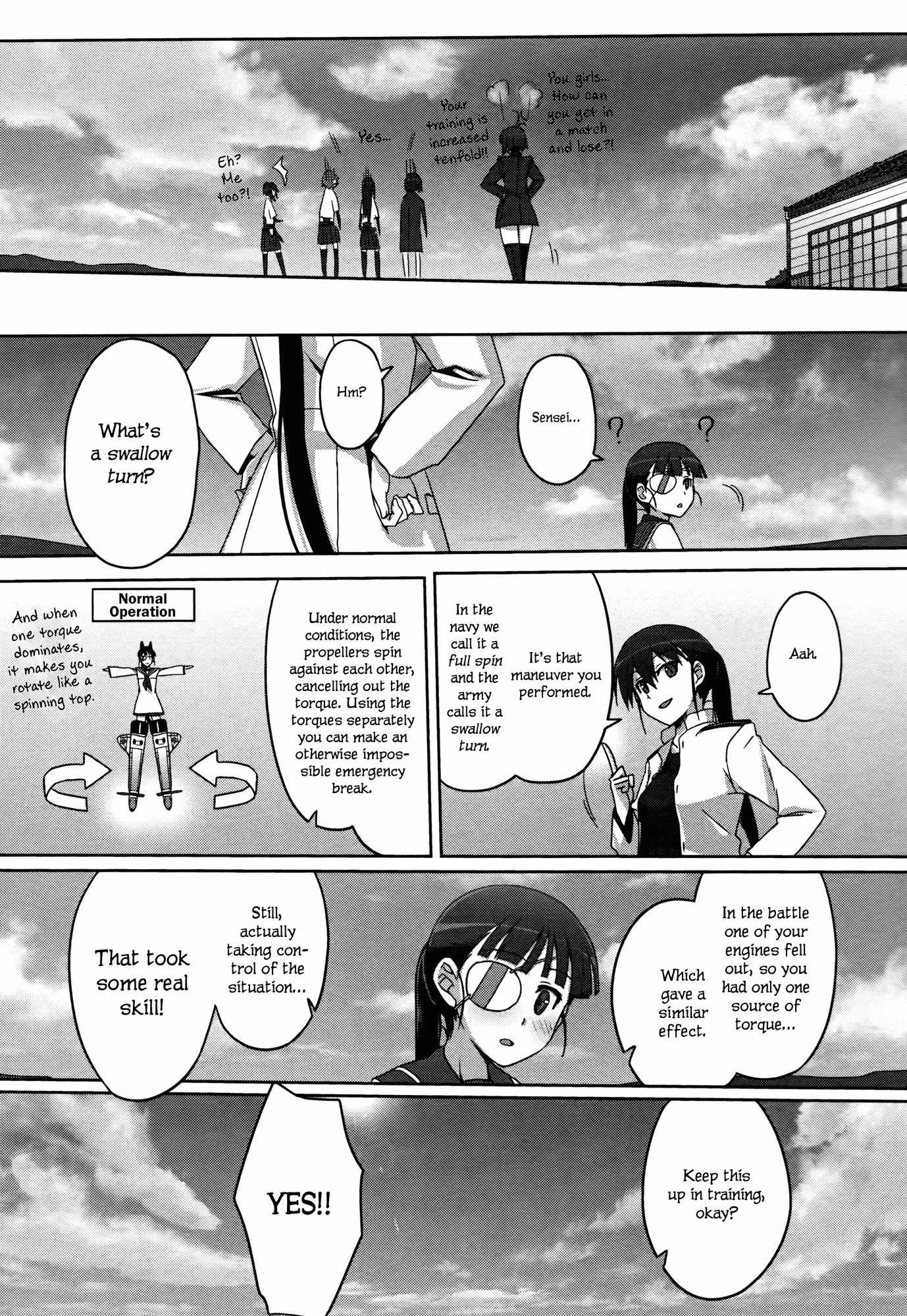 Strike Witches Rei: 1937 Fusou Kaijihen Chapter 2 page 15 - Chapter 2: The Beginning