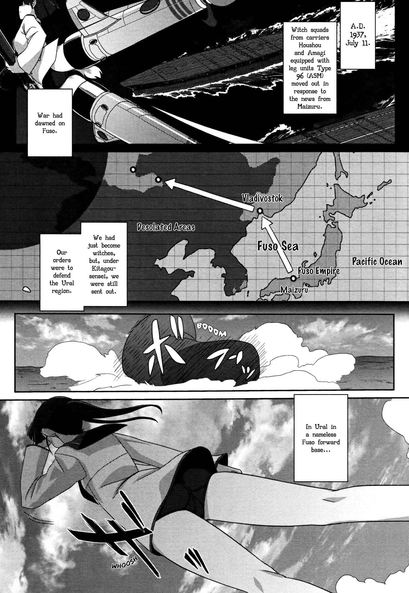 Strike Witches Rei: 1937 Fusou Kaijihen Chapter 2 page 2 - Chapter 2: The Beginning