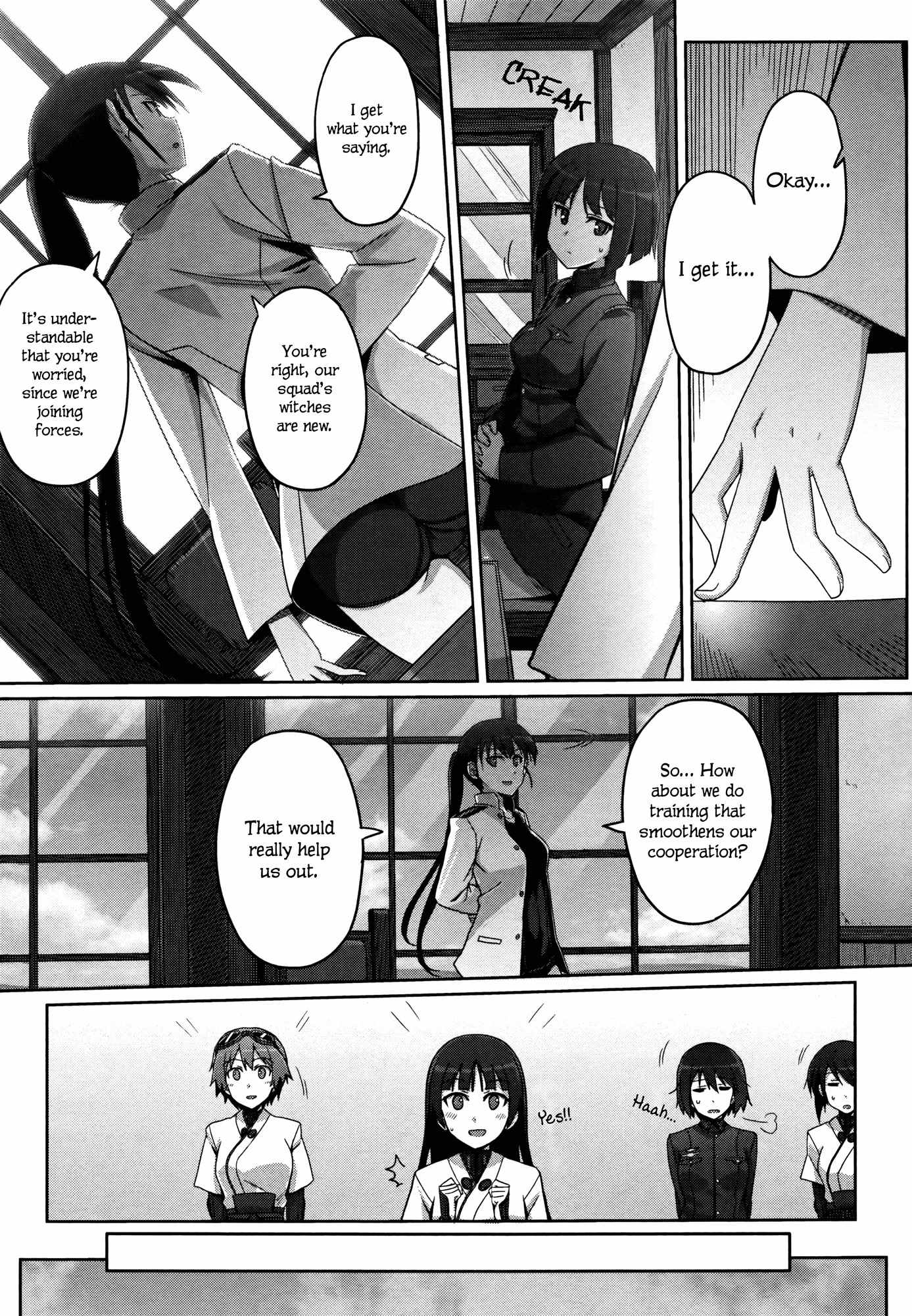 Strike Witches Rei: 1937 Fusou Kaijihen Chapter 2 page 8 - Chapter 2: The Beginning
