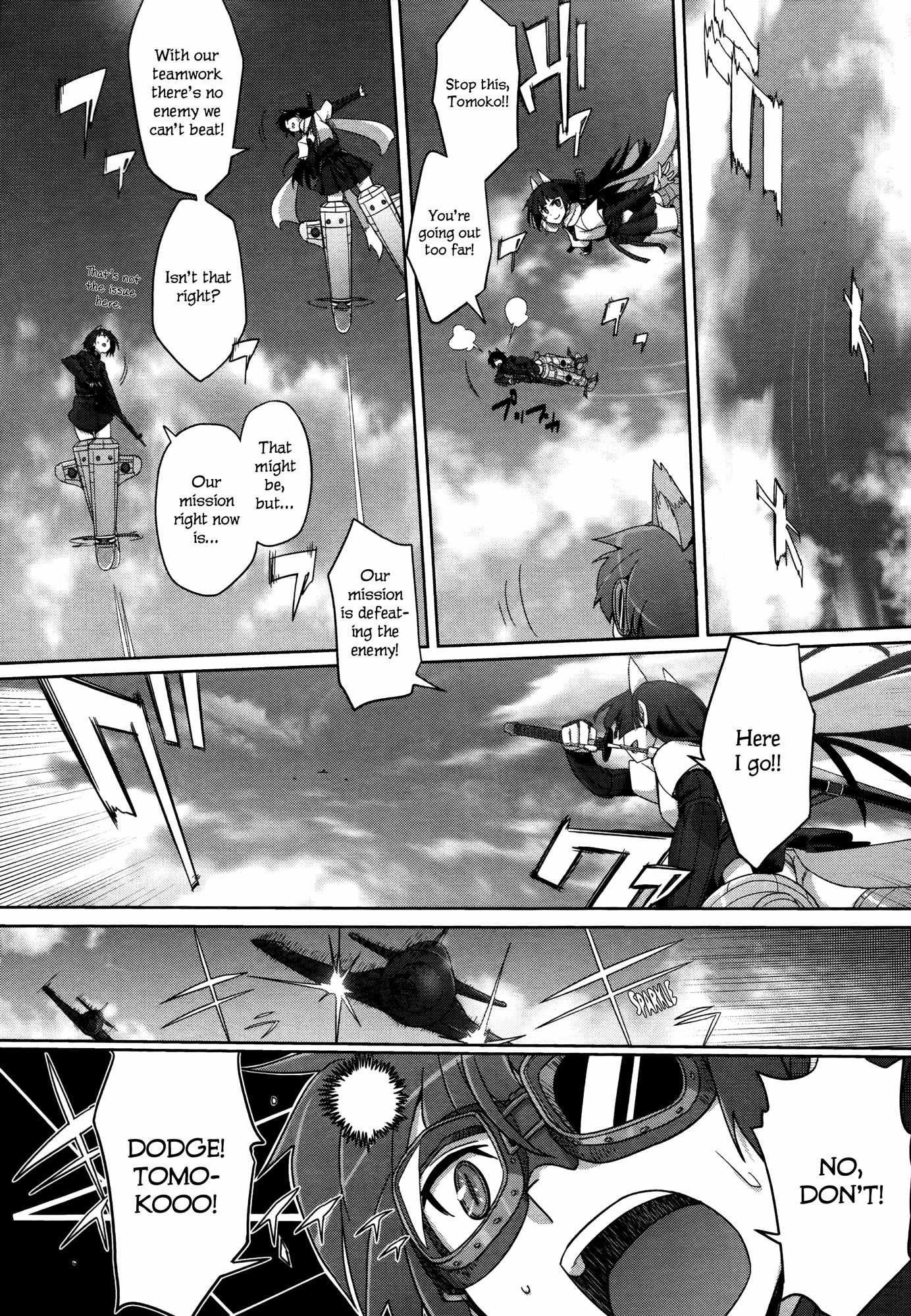 Strike Witches Rei: 1937 Fusou Kaijihen Chapter 3 page 16 - Chapter 3: Three Crows of the Sea of FUSO