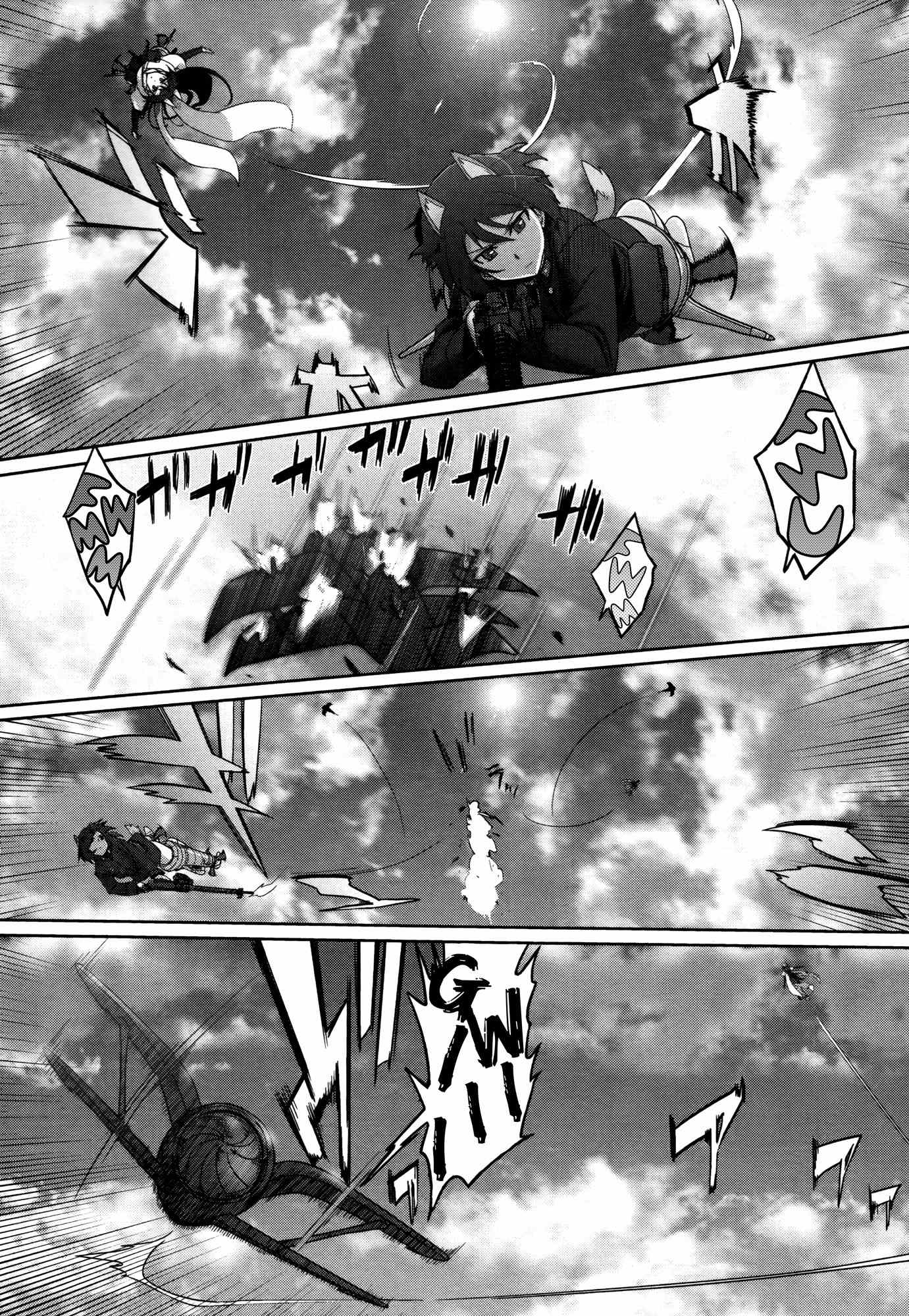 Strike Witches Rei: 1937 Fusou Kaijihen Chapter 3 page 4 - Chapter 3: Three Crows of the Sea of FUSO