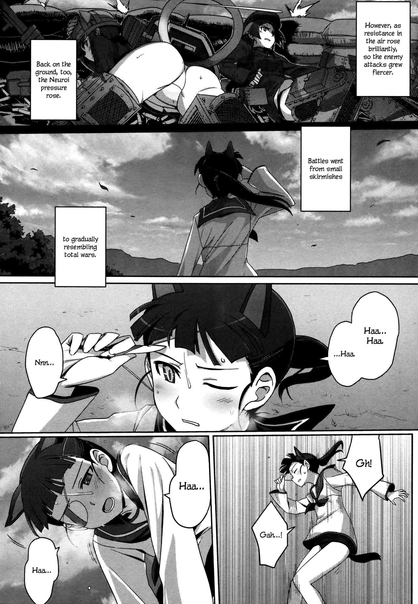 Strike Witches Rei: 1937 Fusou Kaijihen Chapter 3 page 8 - Chapter 3: Three Crows of the Sea of FUSO