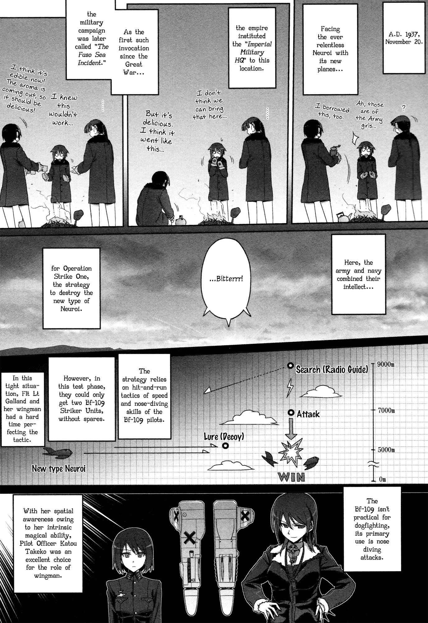 Strike Witches Rei: 1937 Fusou Kaijihen Chapter 4 page 10 - Chapter 4: Operation Strike One