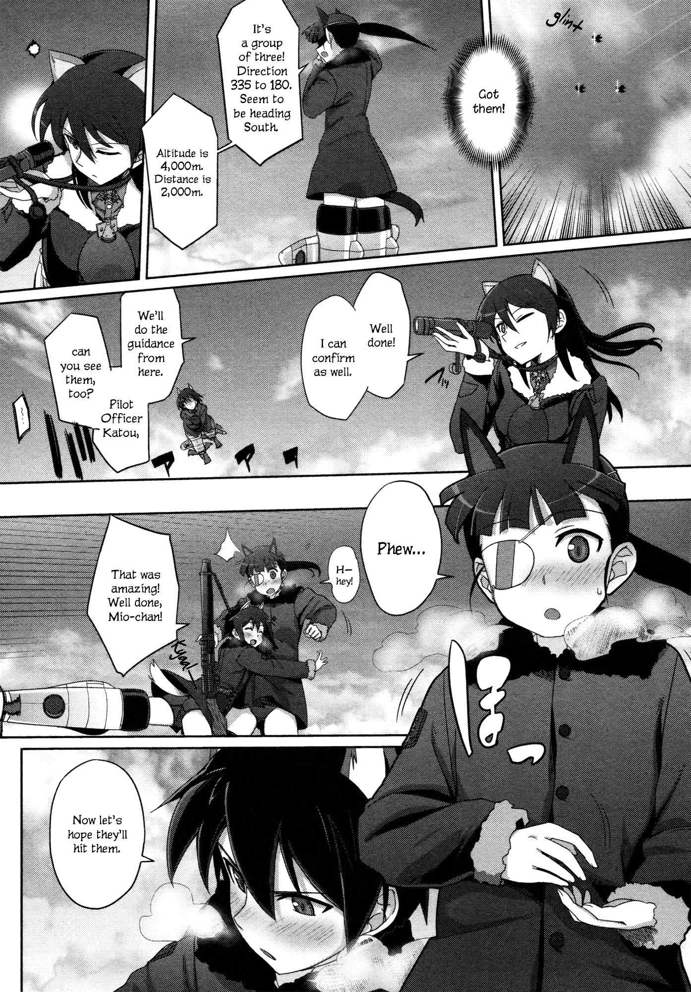 Strike Witches Rei: 1937 Fusou Kaijihen Chapter 4 page 14 - Chapter 4: Operation Strike One