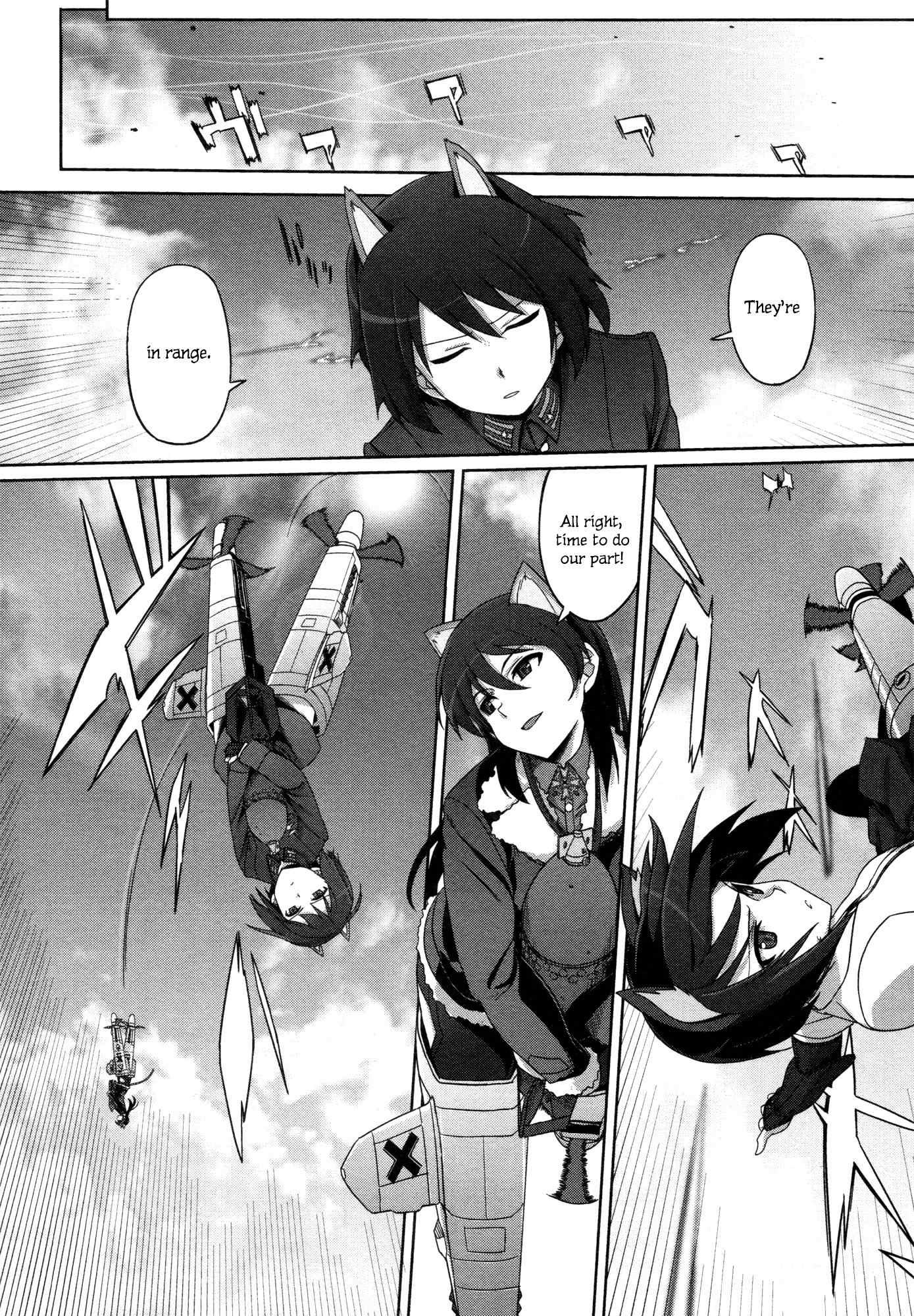 Strike Witches Rei: 1937 Fusou Kaijihen Chapter 4 page 15 - Chapter 4: Operation Strike One