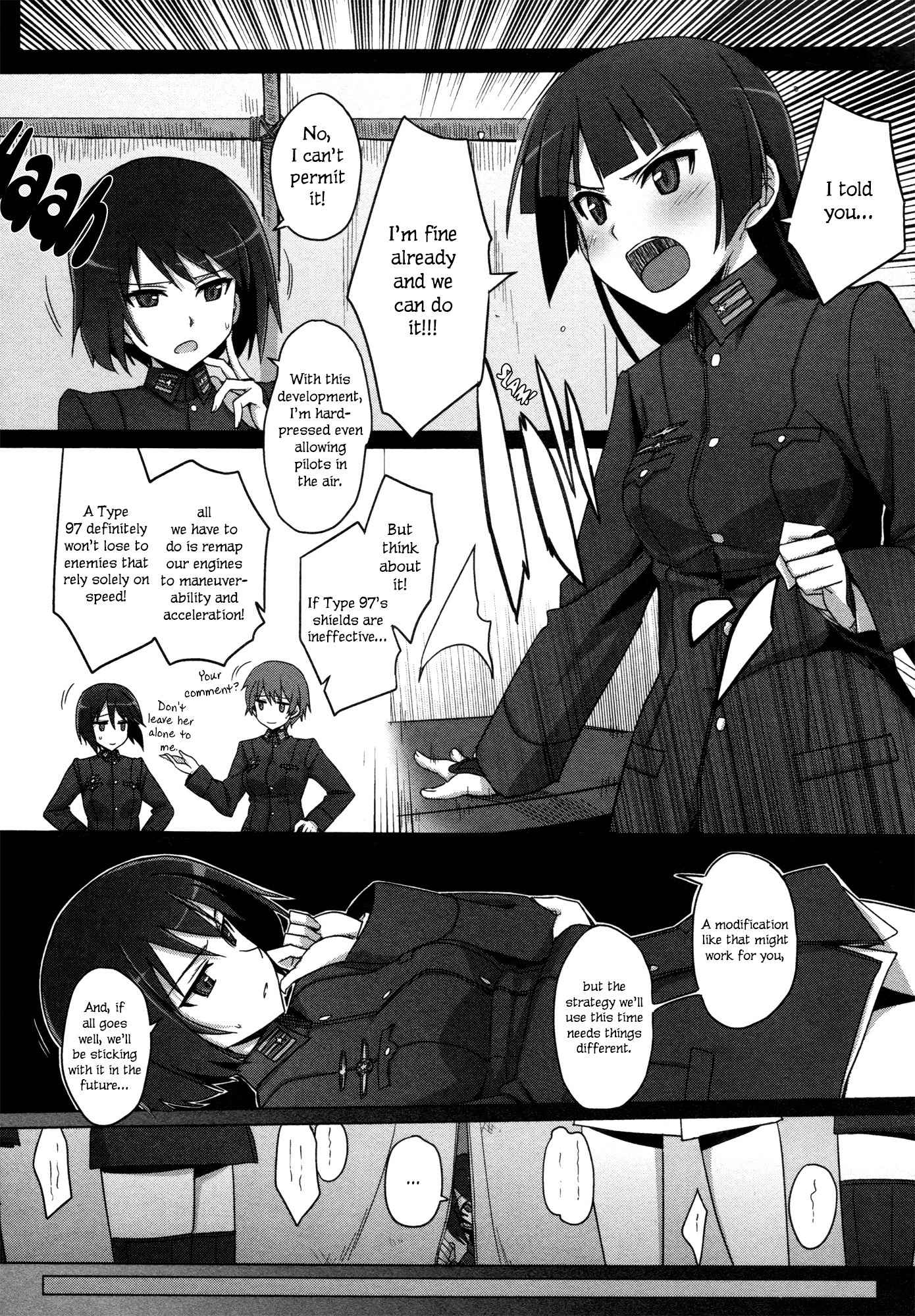 Strike Witches Rei: 1937 Fusou Kaijihen Chapter 4 page 3 - Chapter 4: Operation Strike One