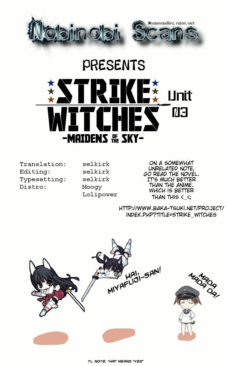 Strike Witches: Tenkou no Otometachi Chapter 3 page 1 - Chapter 3