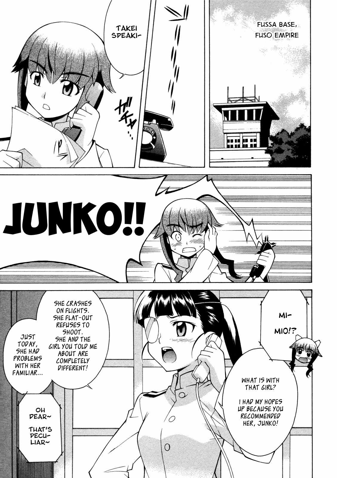Strike Witches: Tenkou no Otometachi Chapter 7 page 21 - Chapter 7
