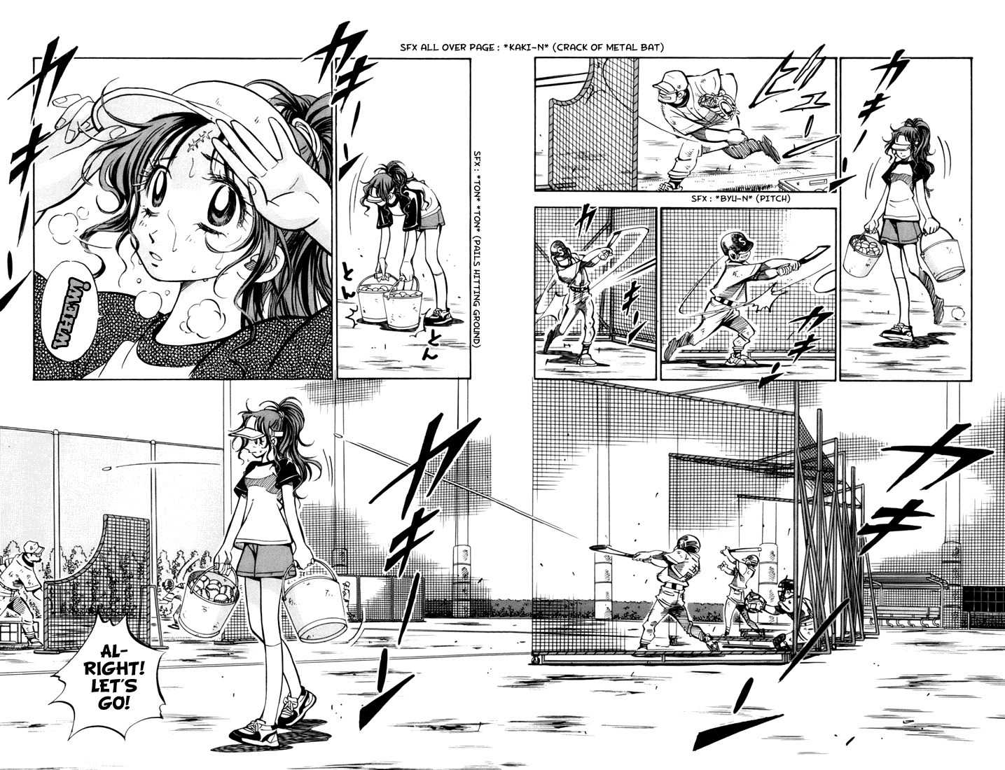 Stripe Blue Chapter 6 page 3 - Chapter 6: Taking the Princess to Koushien...