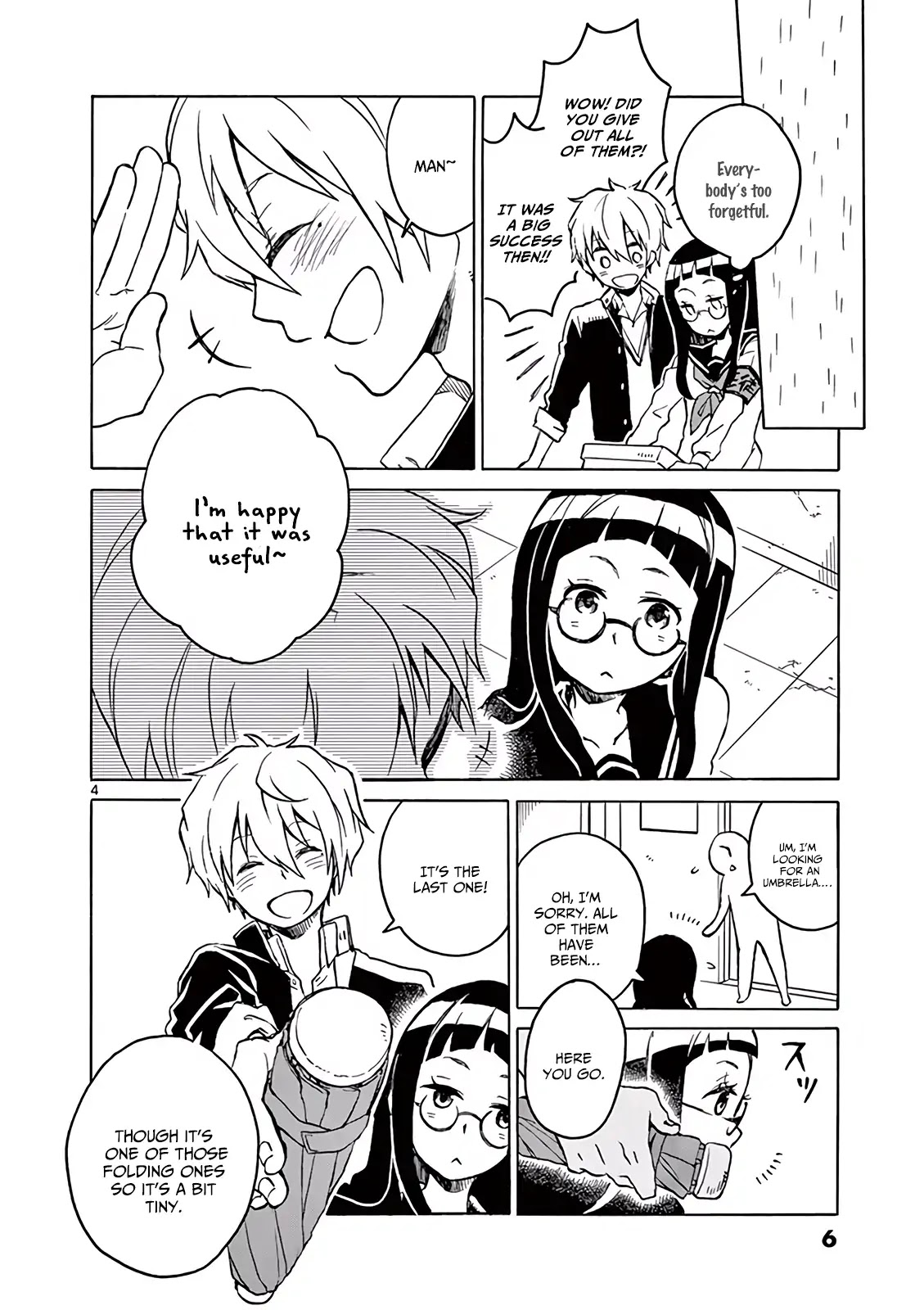 Student Council for Two Chapter 1 page 7 - Chapter 1: Rental Umbrella System