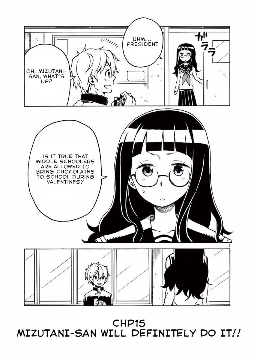 Student Council for Two Chapter 15 page 1 - Chapter 15: Mizutani-san Will Definitely Do It!!