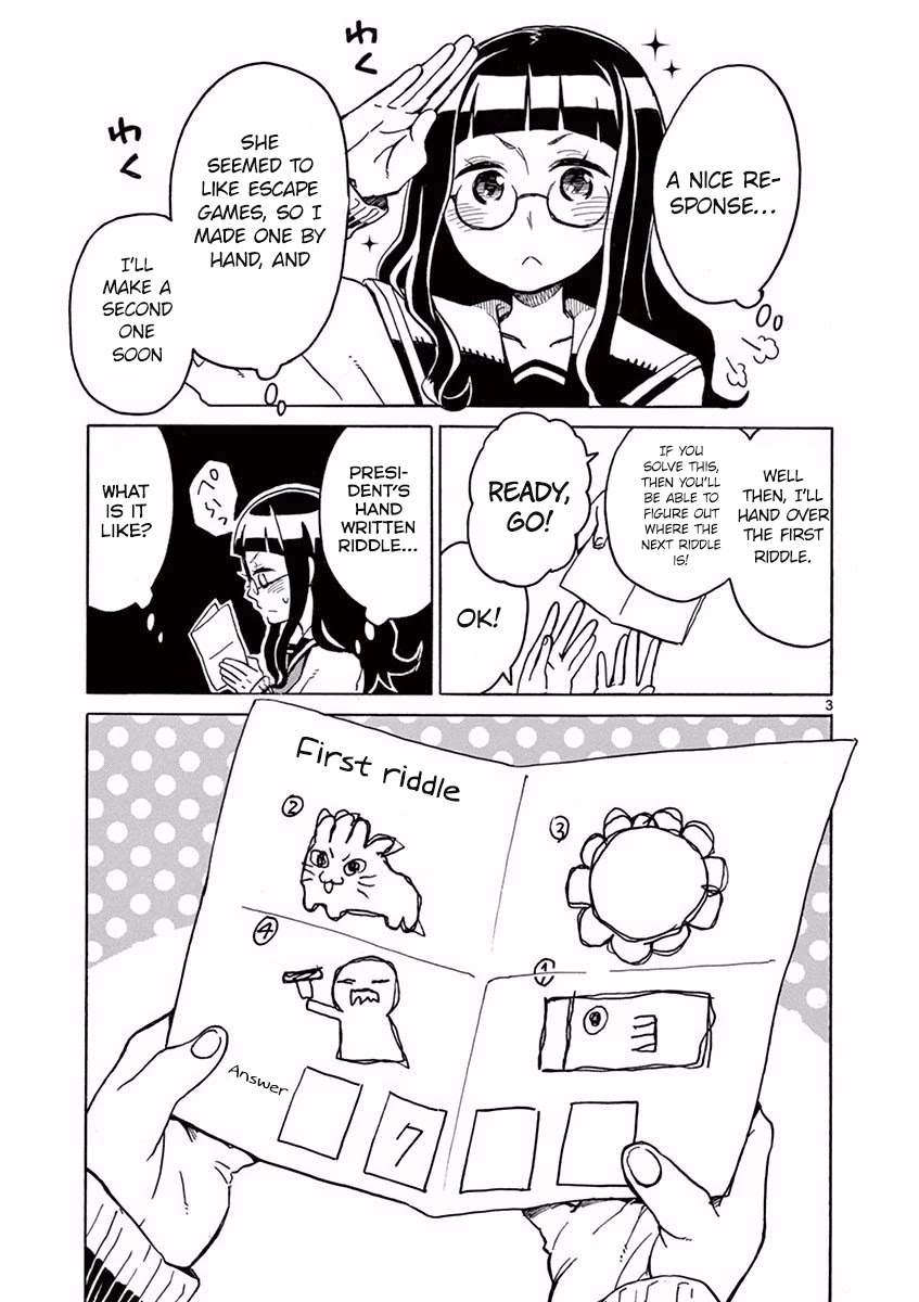 Student Council for Two Chapter 18 page 3 - Chapter 18: "Real" Escape From The Student Council Room Game