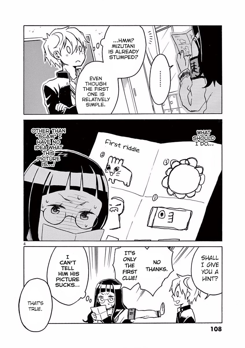 Student Council for Two Chapter 18 page 4 - Chapter 18: "Real" Escape From The Student Council Room Game