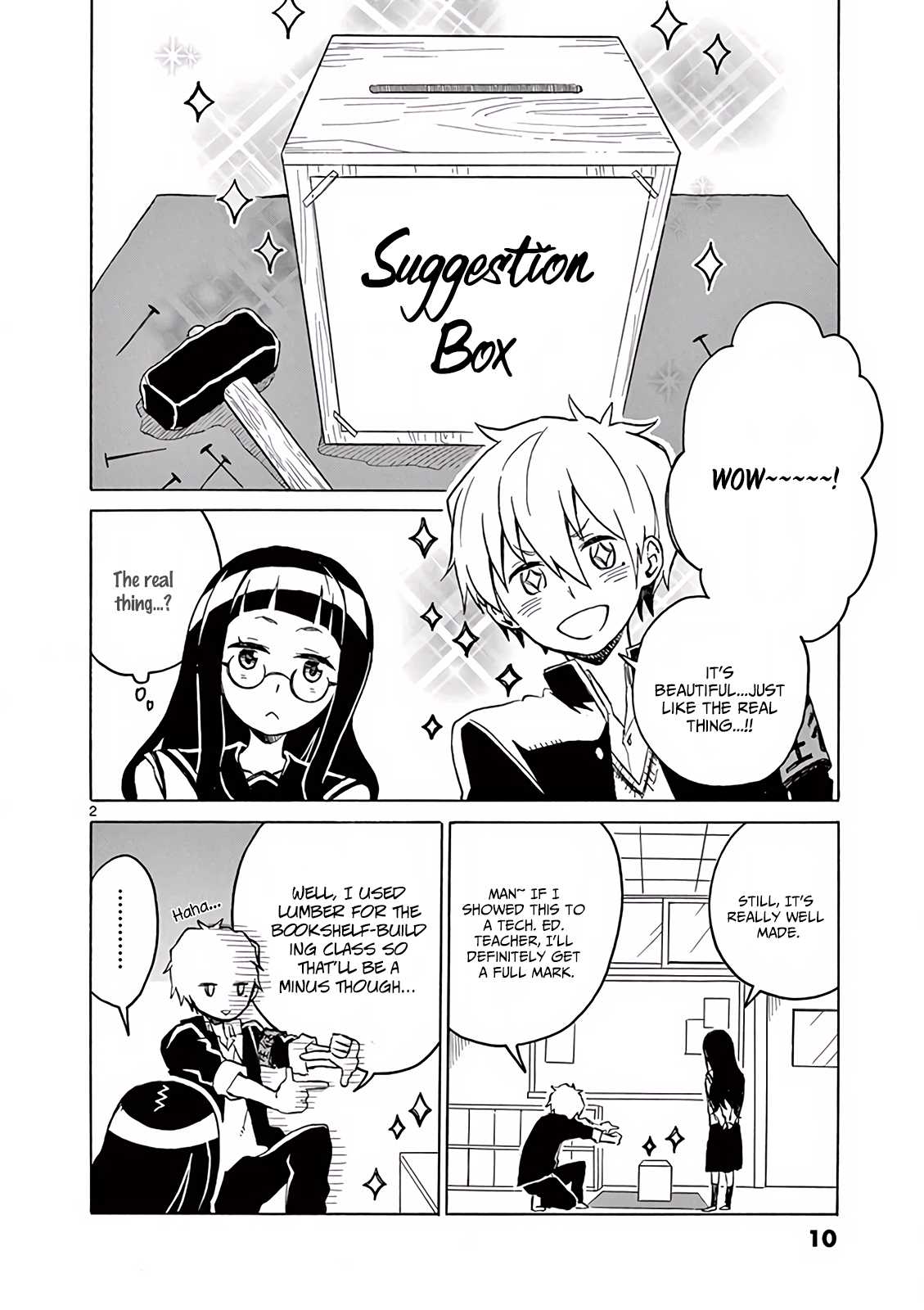 Student Council for Two Chapter 2 page 2 - Chapter 2: It's a Permanent Edition!