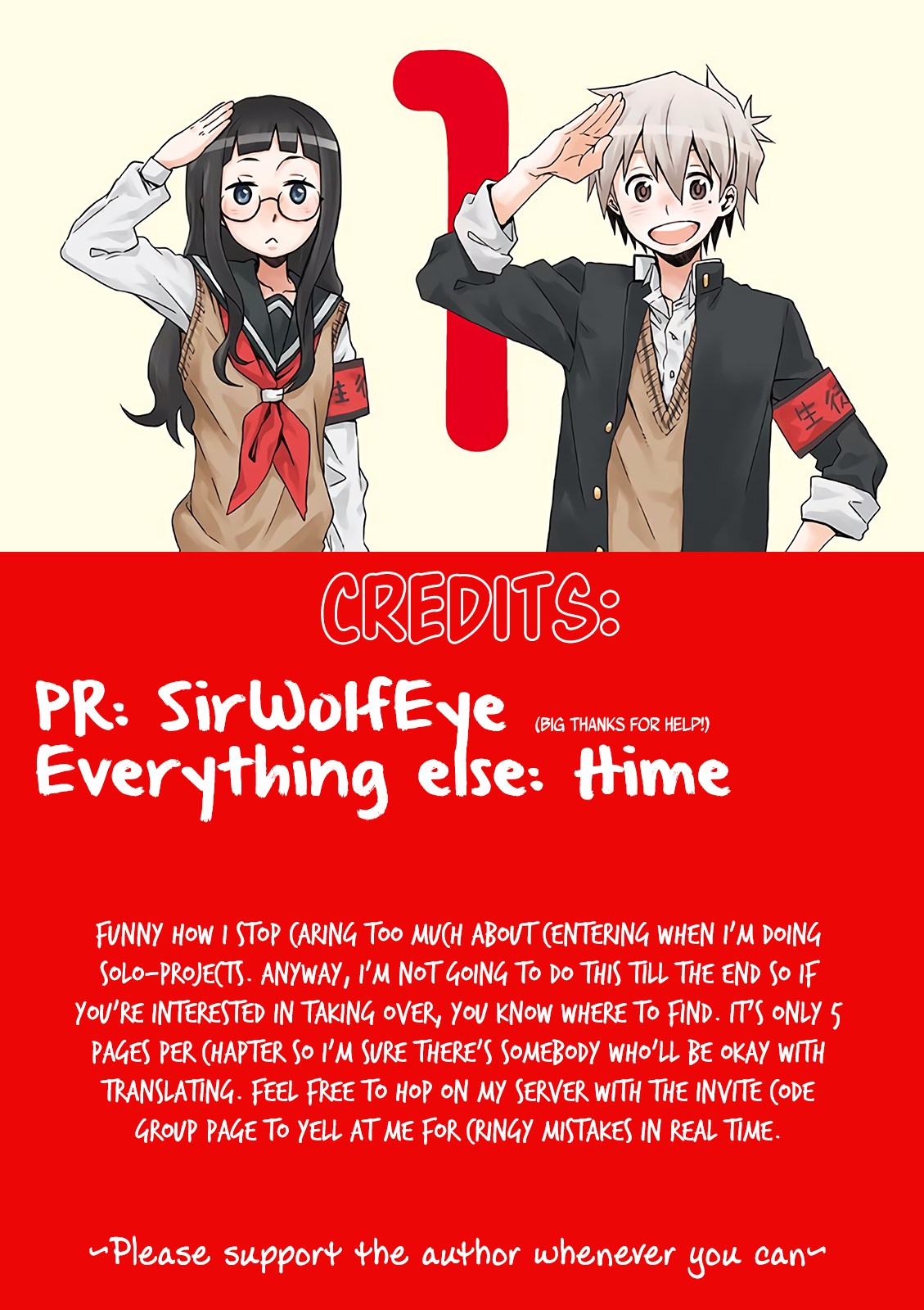 Student Council for Two Chapter 2 page 7 - Chapter 2: It's a Permanent Edition!