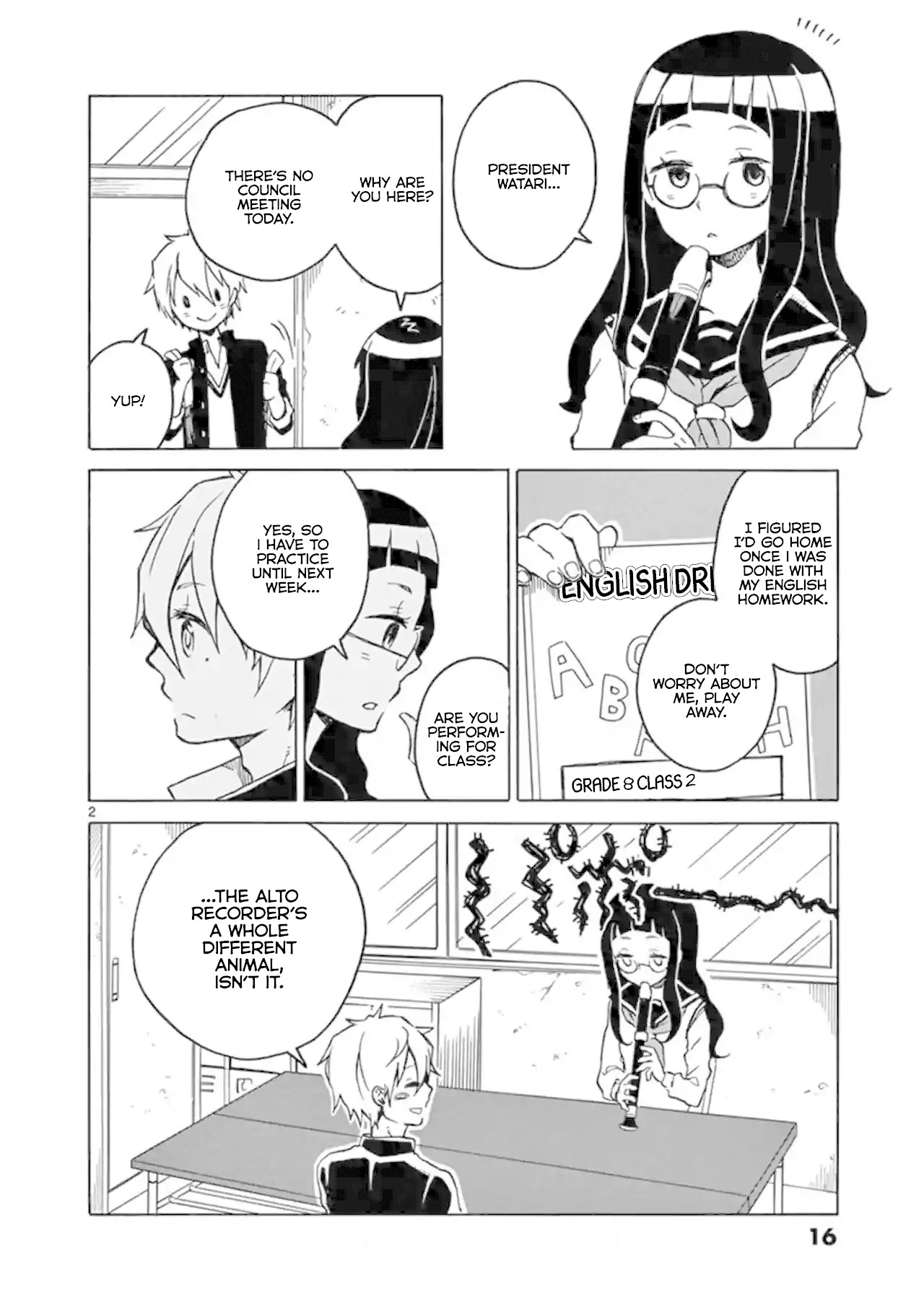 Student Council for Two Chapter 3 page 2 - Chapter 3: Why Are You Here?