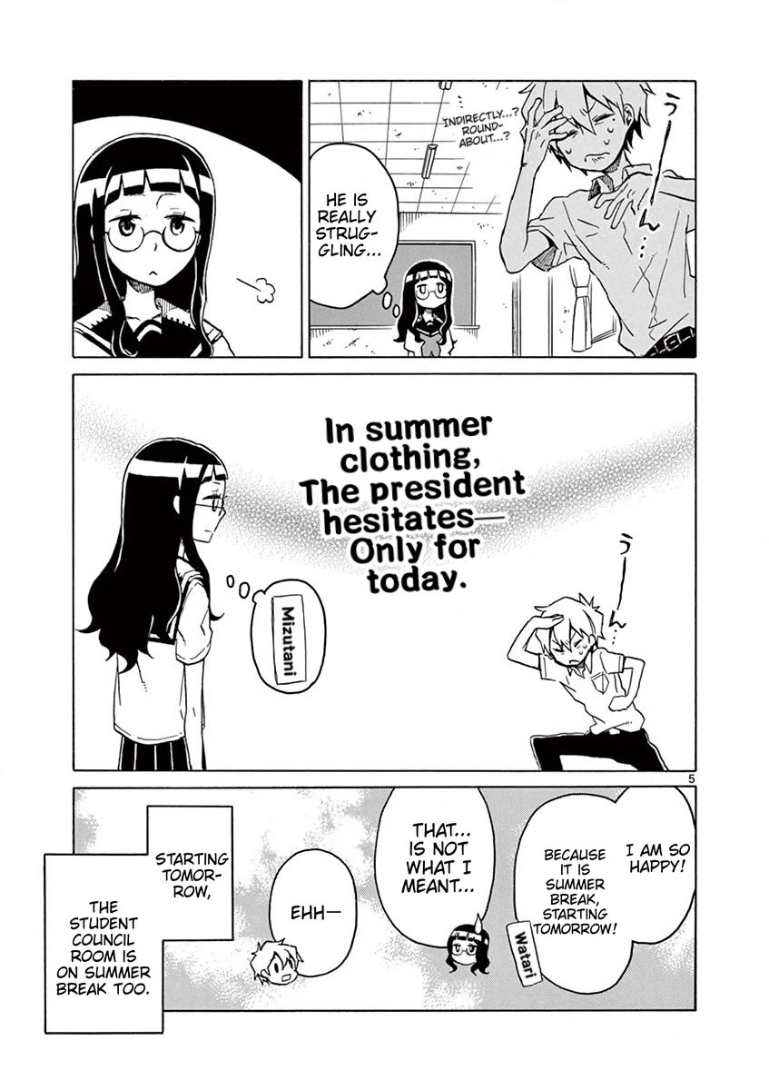Student Council for Two Chapter 37 page 5 - Chapter 37: I Am So Happy