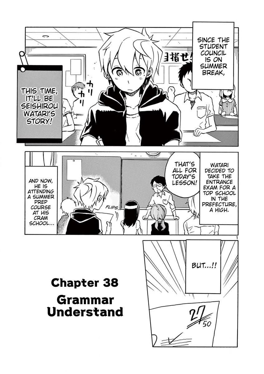 Student Council for Two Chapter 38 page 1 - Chapter 38: Grammar Understand