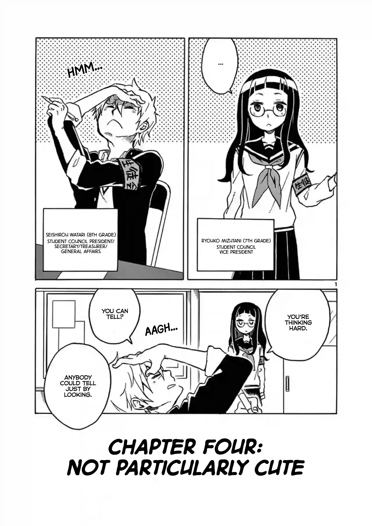 Student Council for Two Chapter 4 page 1 - Chapter 4: Not Particularly Cute