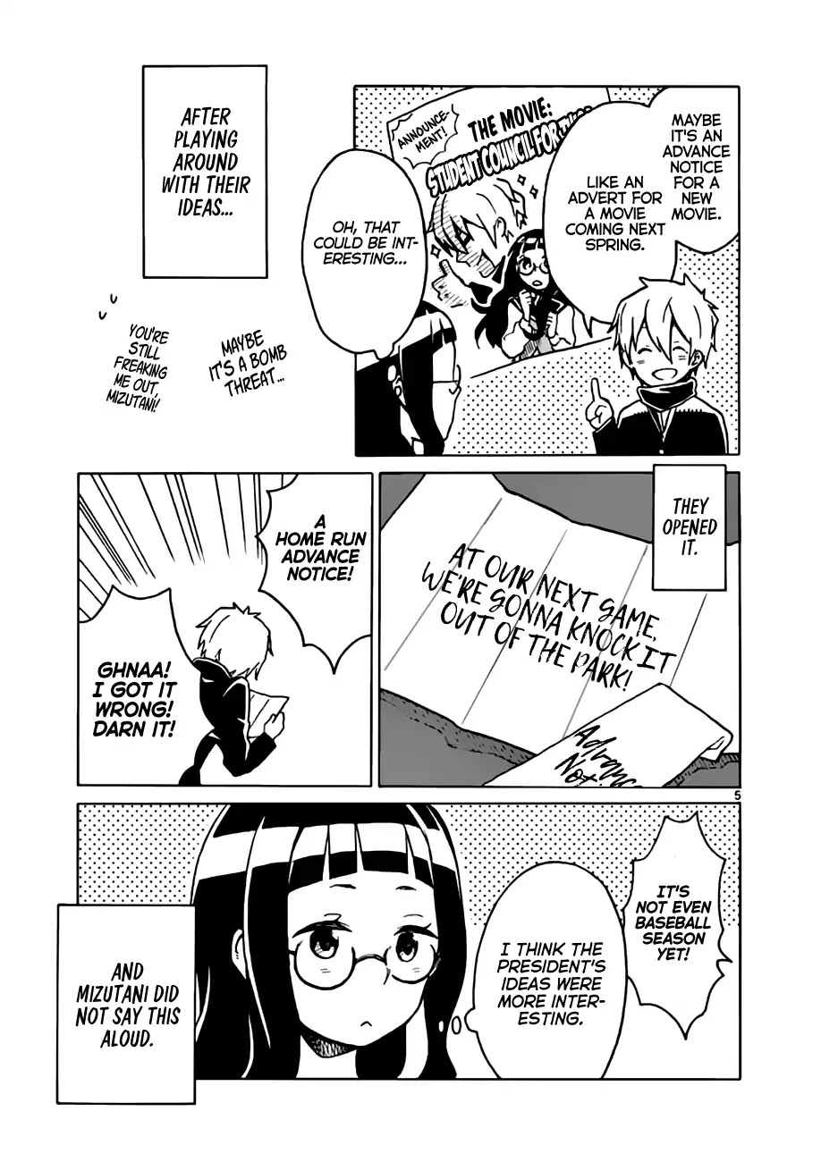Student Council for Two Chapter 6 page 5 - Chapter 6: It's Like They're Competing...