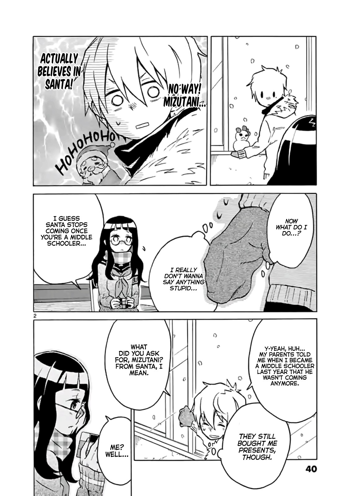 Student Council for Two Chapter 7 page 2 - Chapter 7: The Santa Conversation