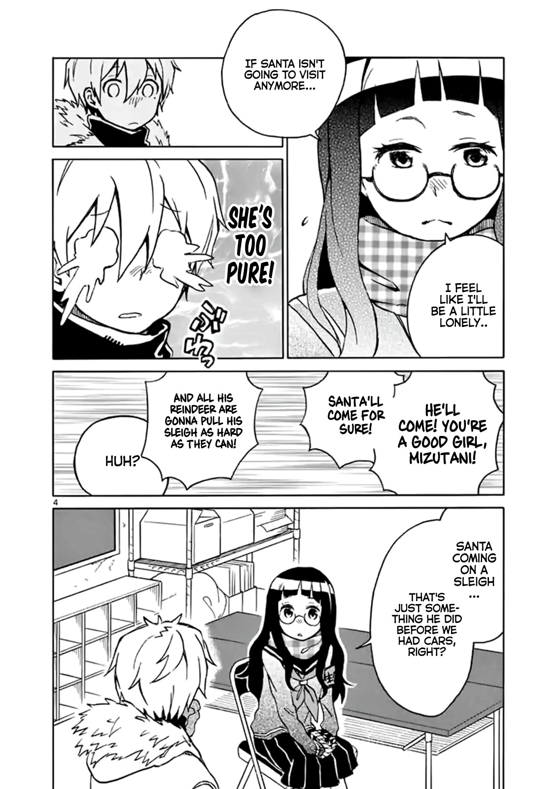 Student Council for Two Chapter 7 page 4 - Chapter 7: The Santa Conversation