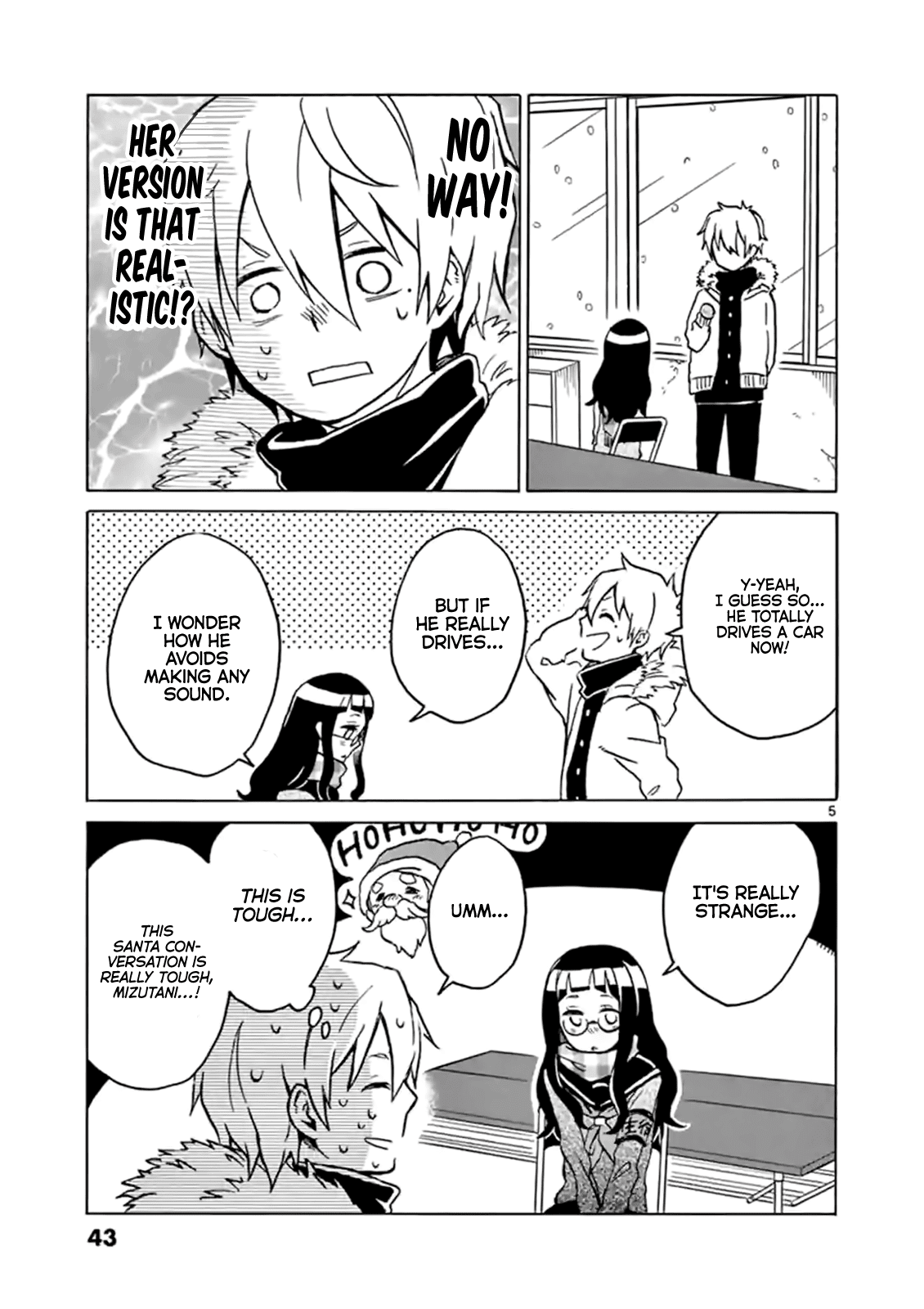 Student Council for Two Chapter 7 page 5 - Chapter 7: The Santa Conversation