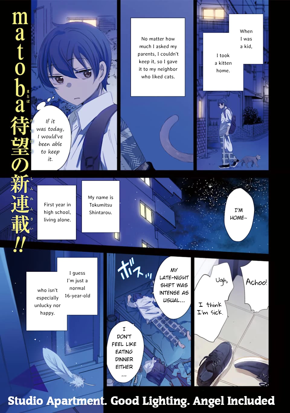 Studio Apartment, Good Lighting, Angel Included. Chapter 1 page 5 - Chapter 1